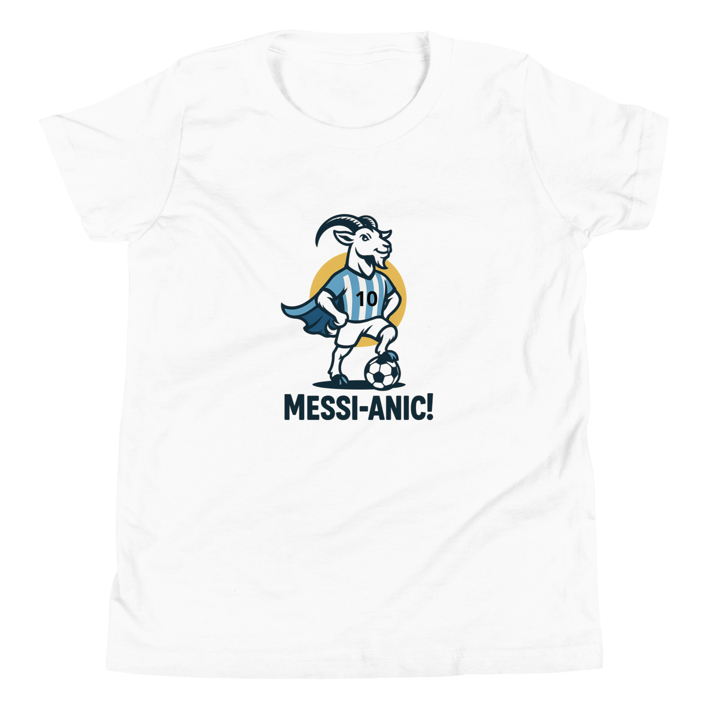 Messi inspired GOAT - Youth Short Sleeve T-Shirt