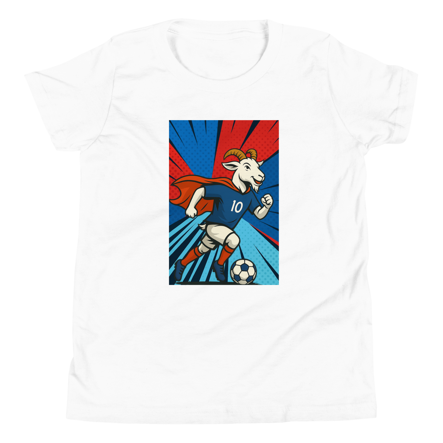 Mbappe inspired GOAT - Youth Short Sleeve T-Shirt